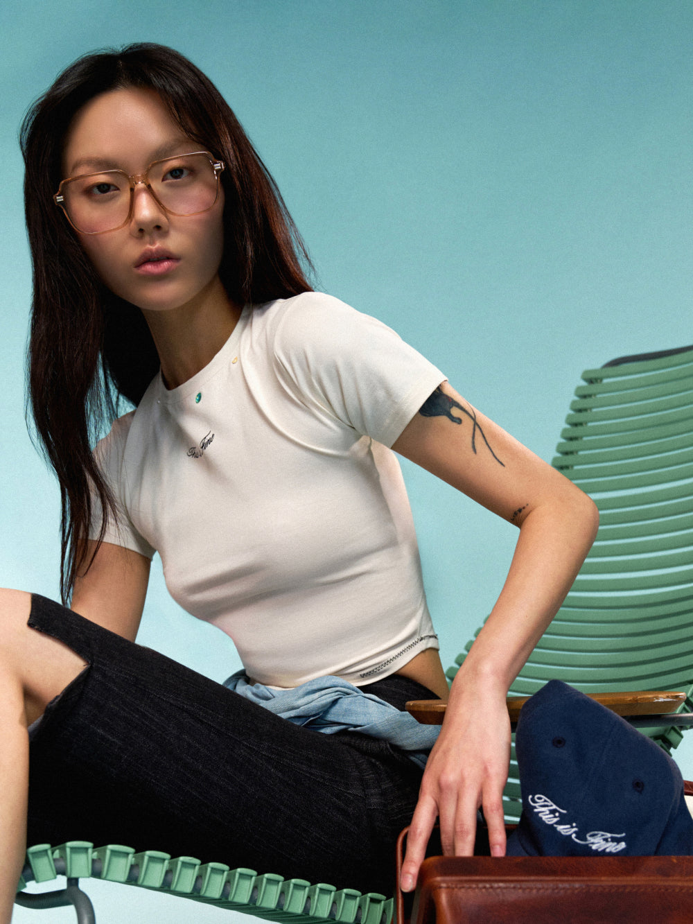 ベビークロップドTシャツ