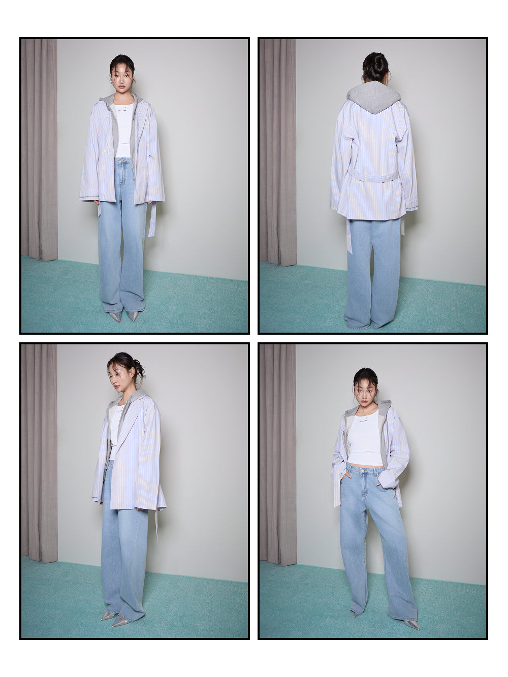 Belted Pajama Double Jacket