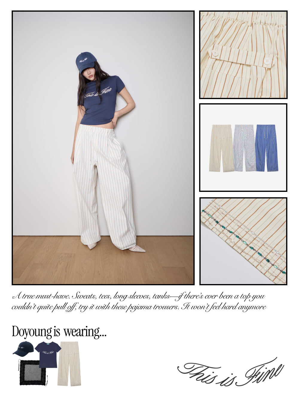 Wide Pajama Trousers