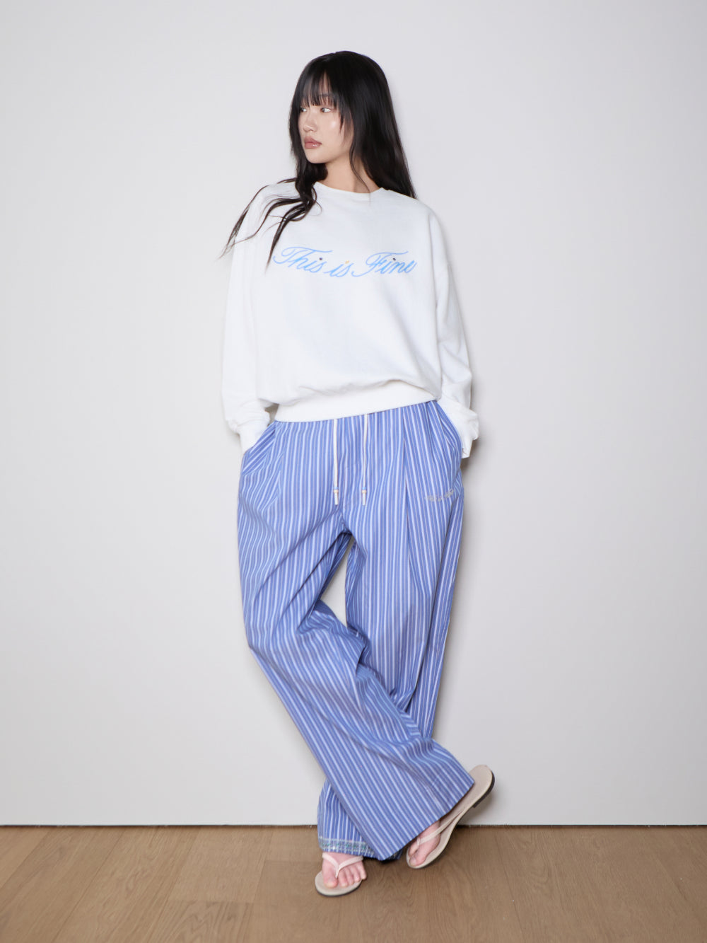 Wide Pajama Trousers