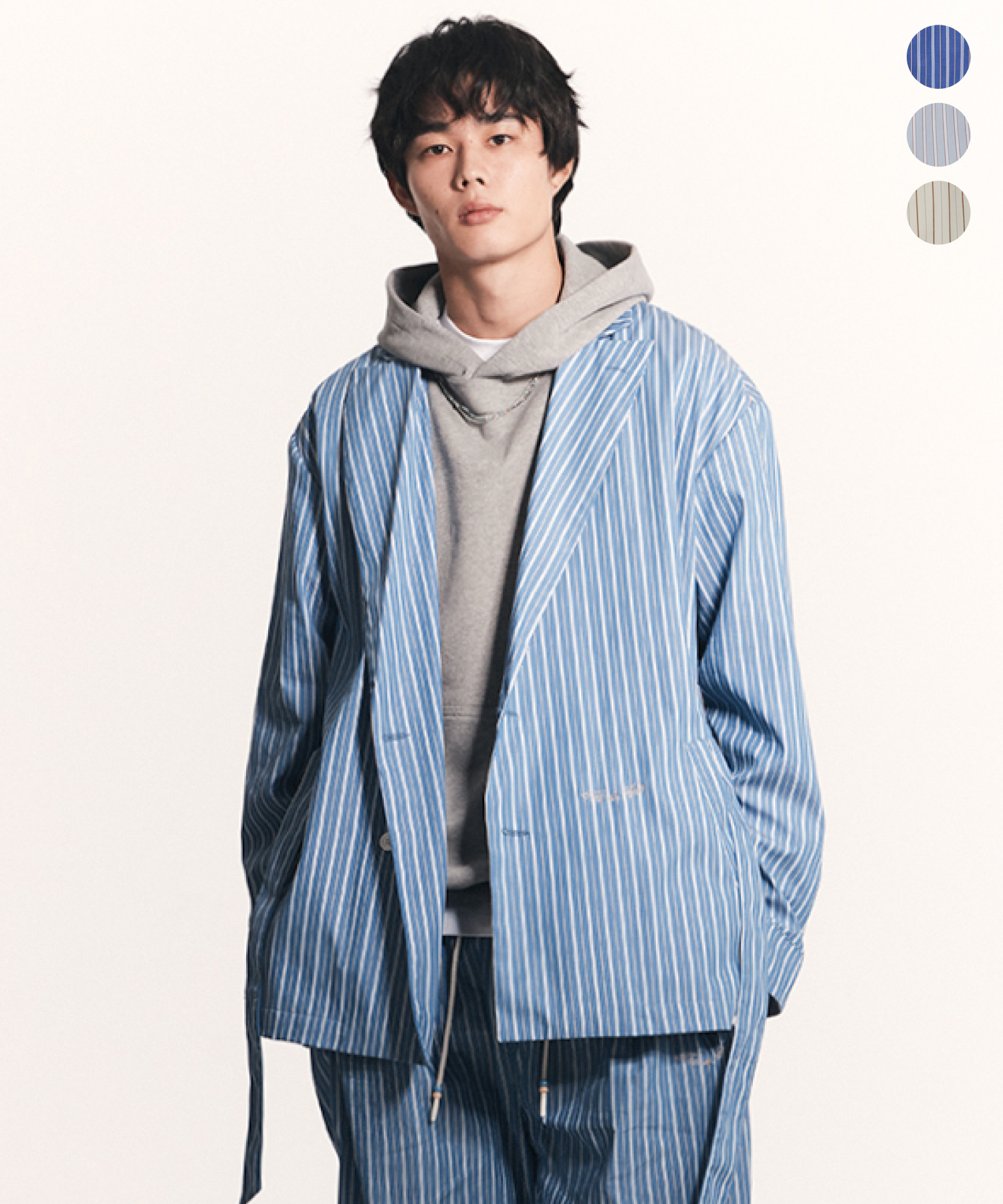 Belted Pajama Double Jacket