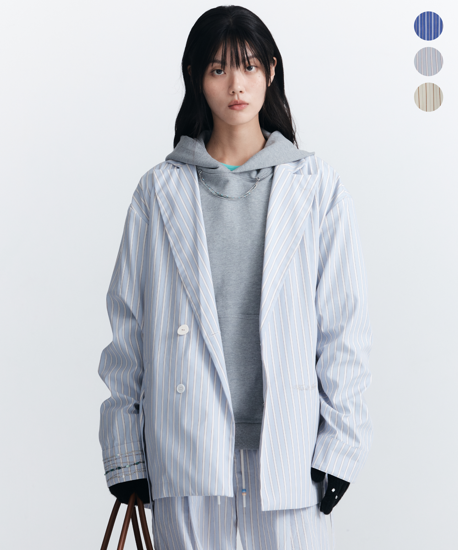 Belted Pajama Double Jacket