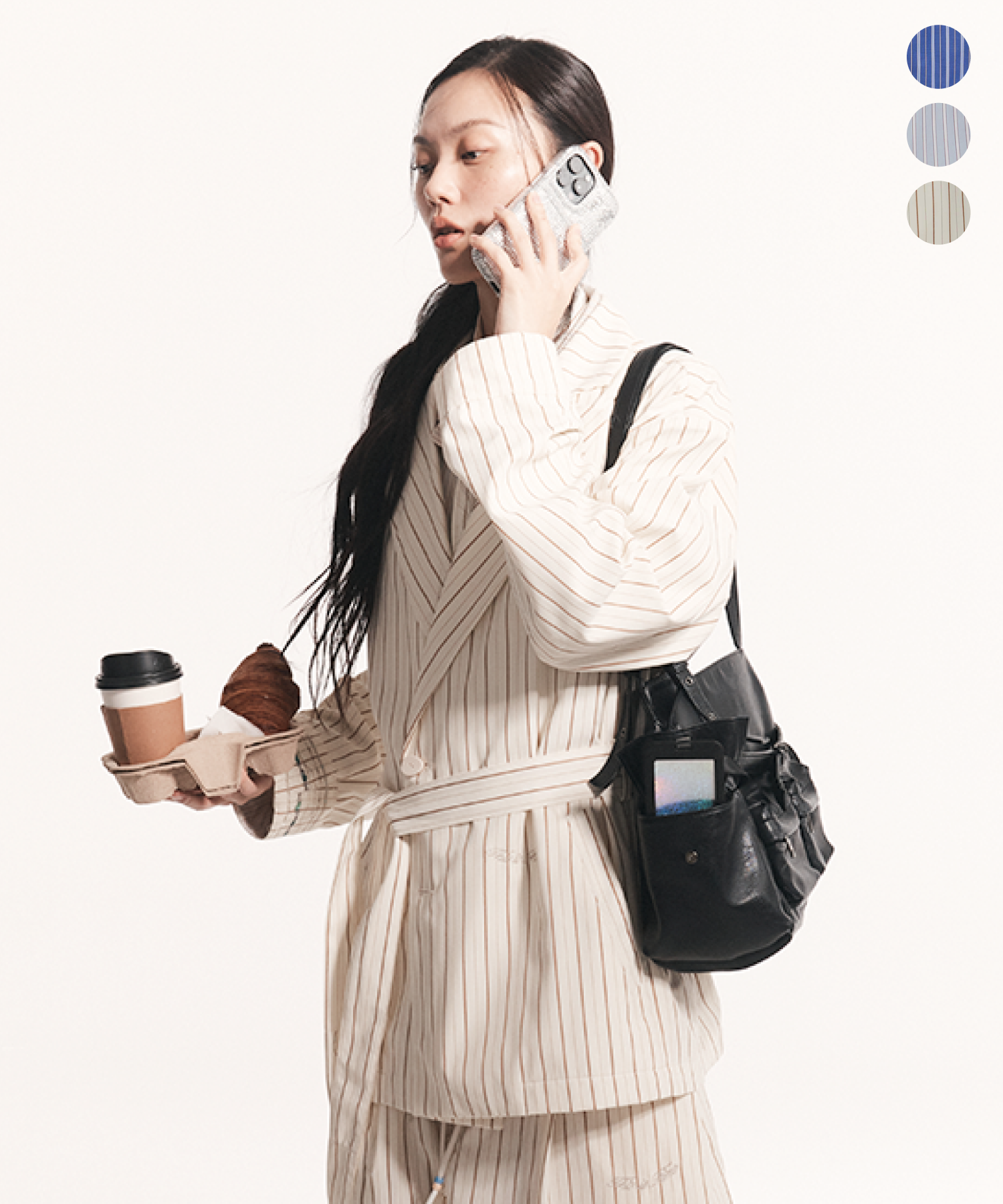 Belted Pajama Double Jacket