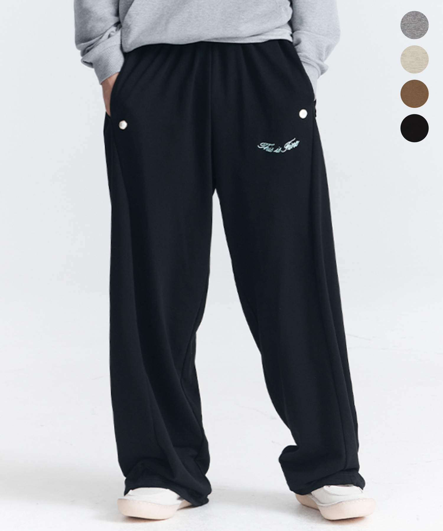 Button Sweatpants