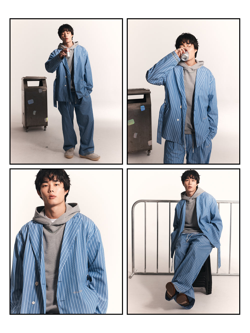 Belted Pajama Double Jacket