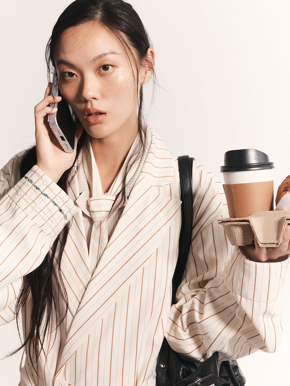 Belted Pajama Double Jacket