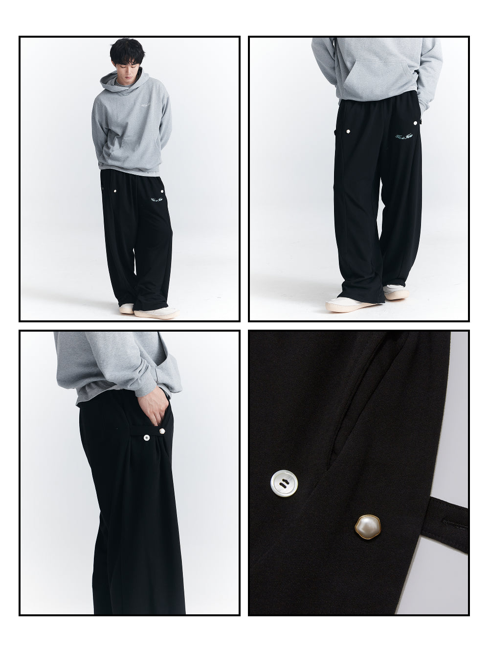 Button Sweatpants