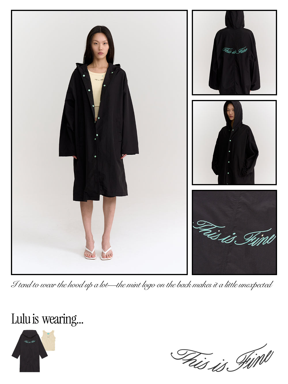 Hooded Single Coat