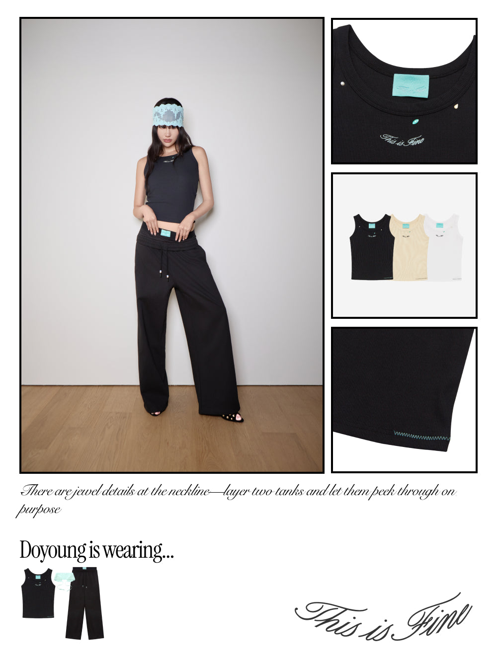 Ribbed Sleeveless Top