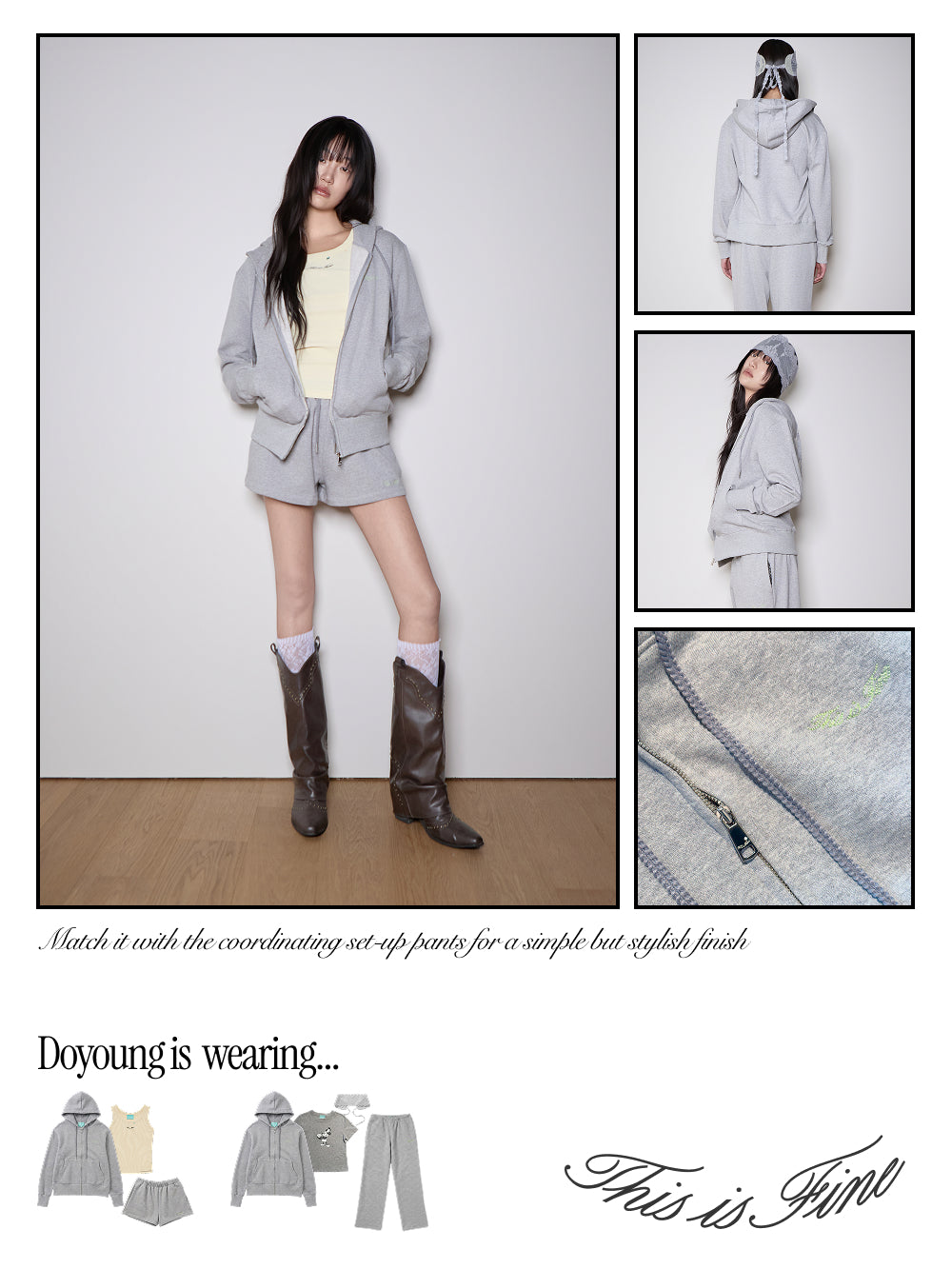 Standard Zip Hoodie