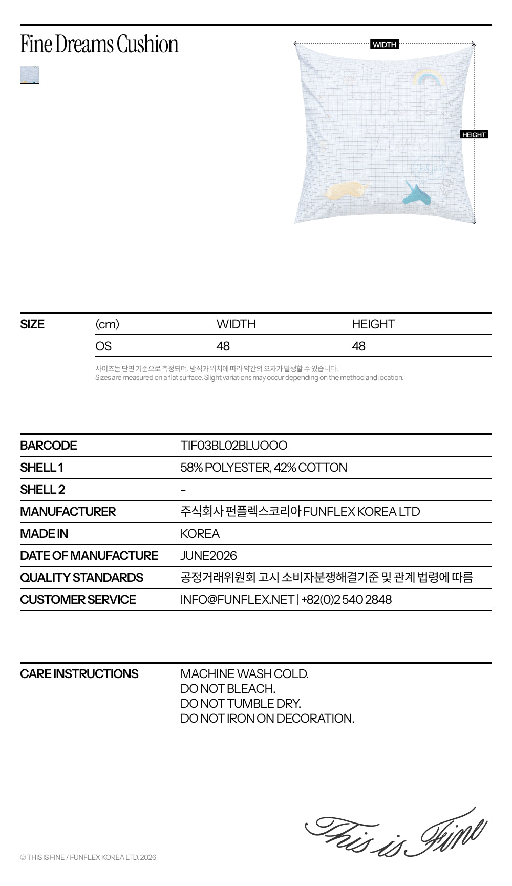 Fine Dreams Cushion
