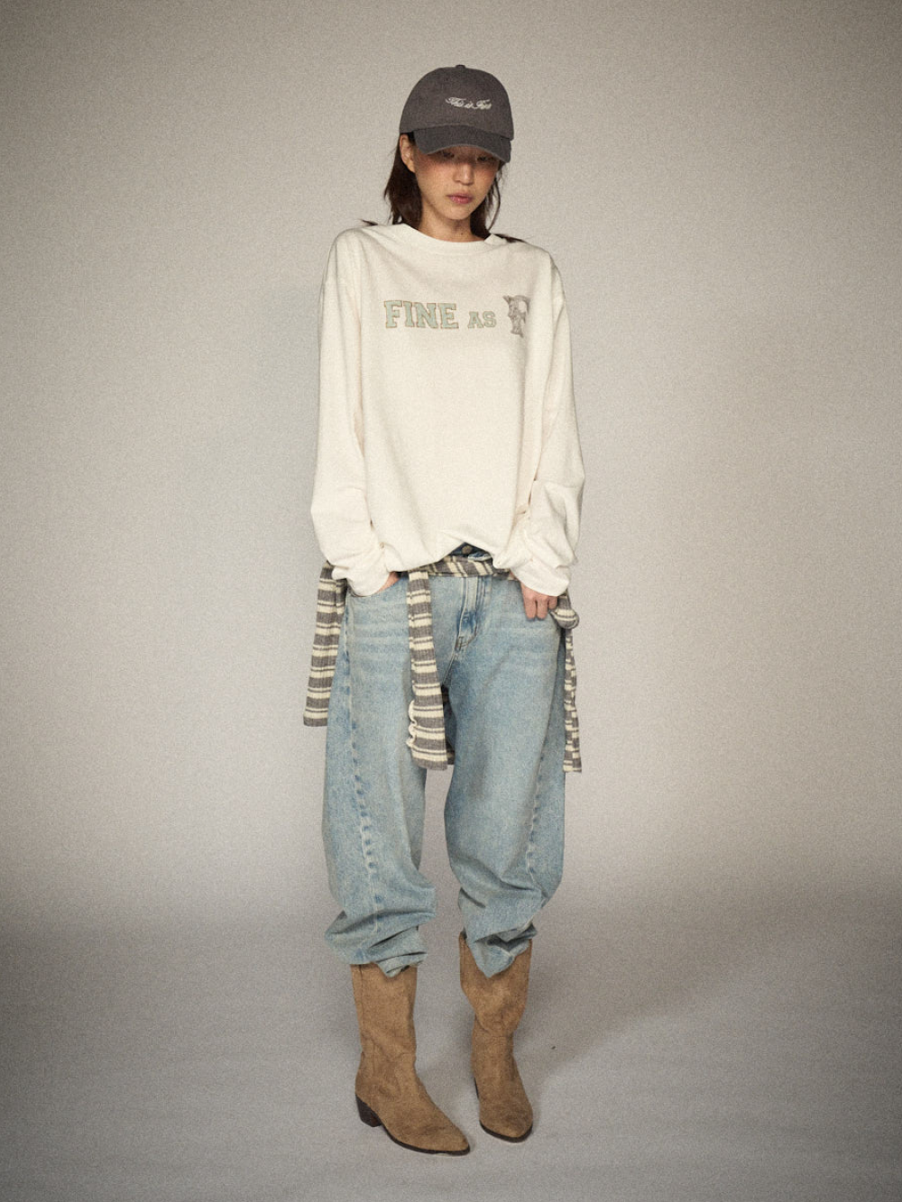 FINE as F Graphic LS Tee