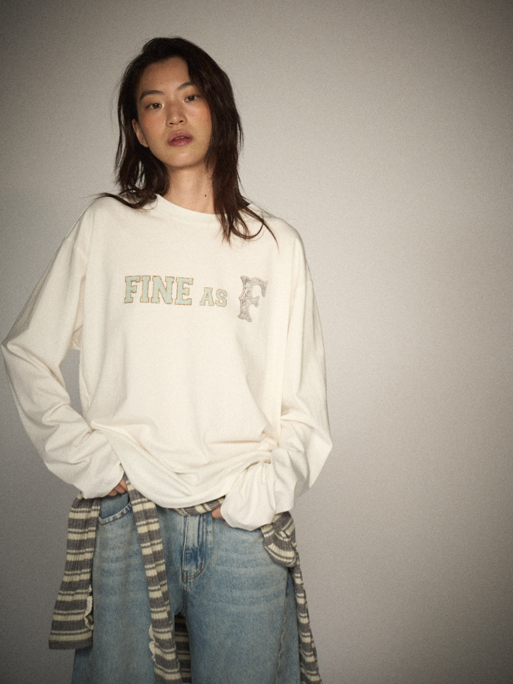 FINE as F Graphic LS Tee