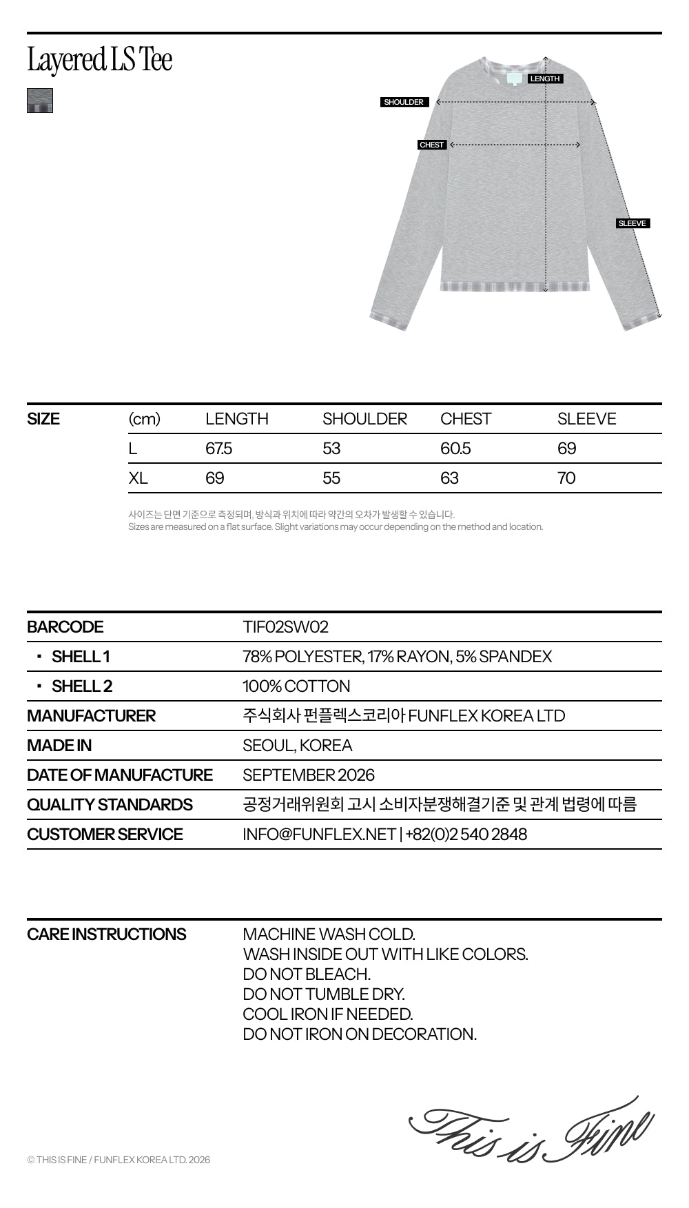 Layered LS Tee
