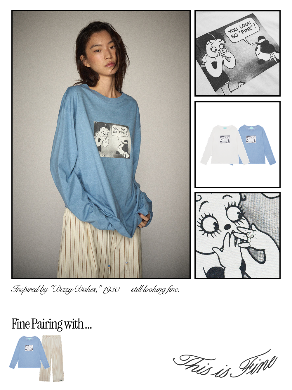 Look So Fine Graphic LS Tee