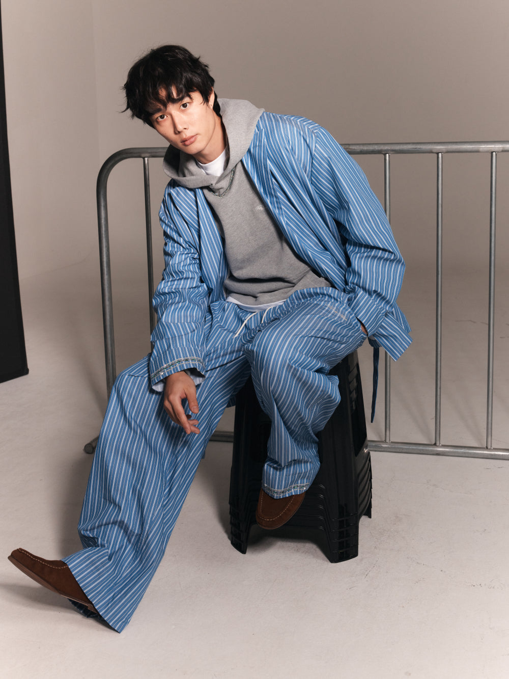 Wide Pajama Trousers