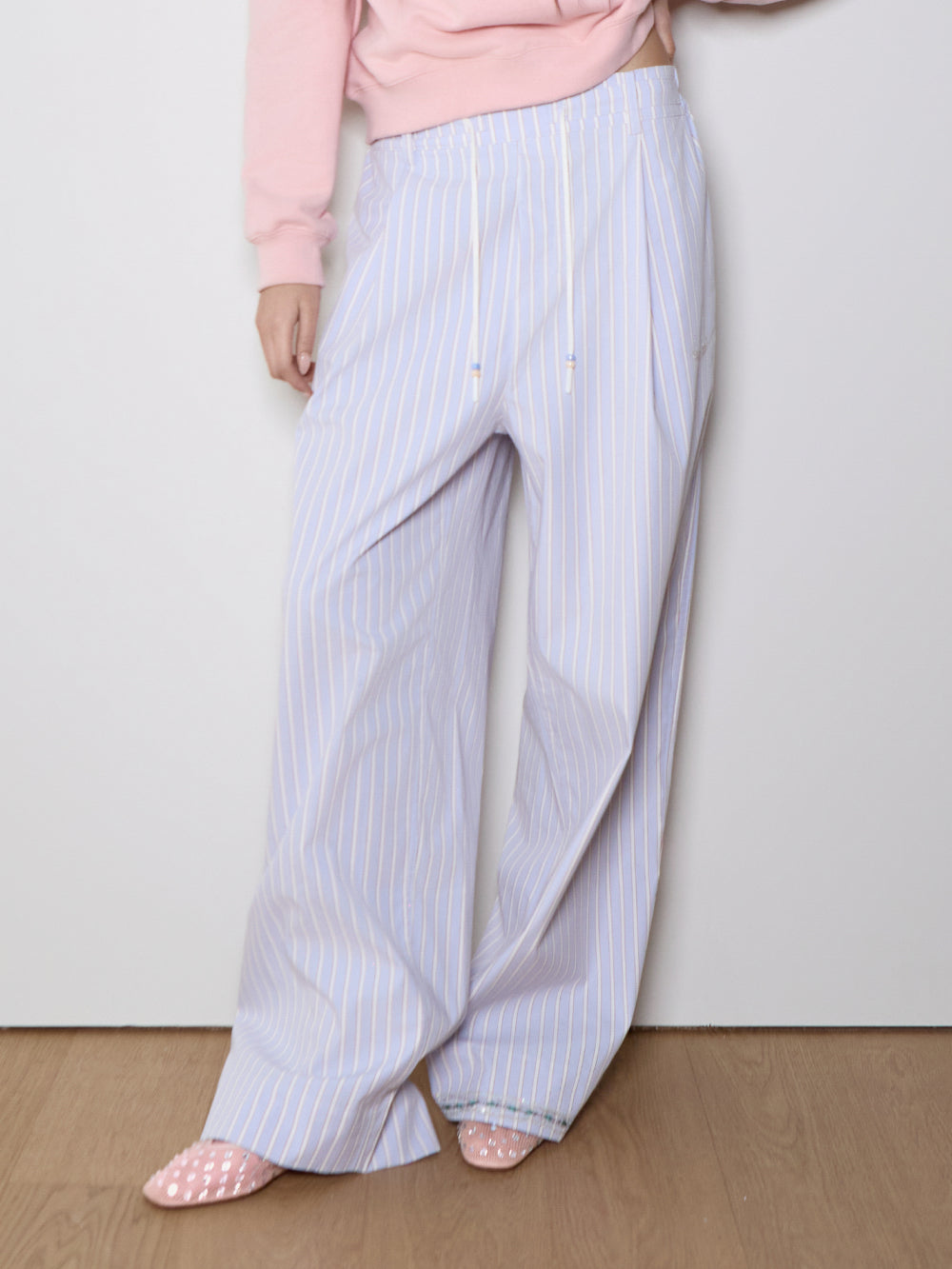 Wide Pajama Trousers