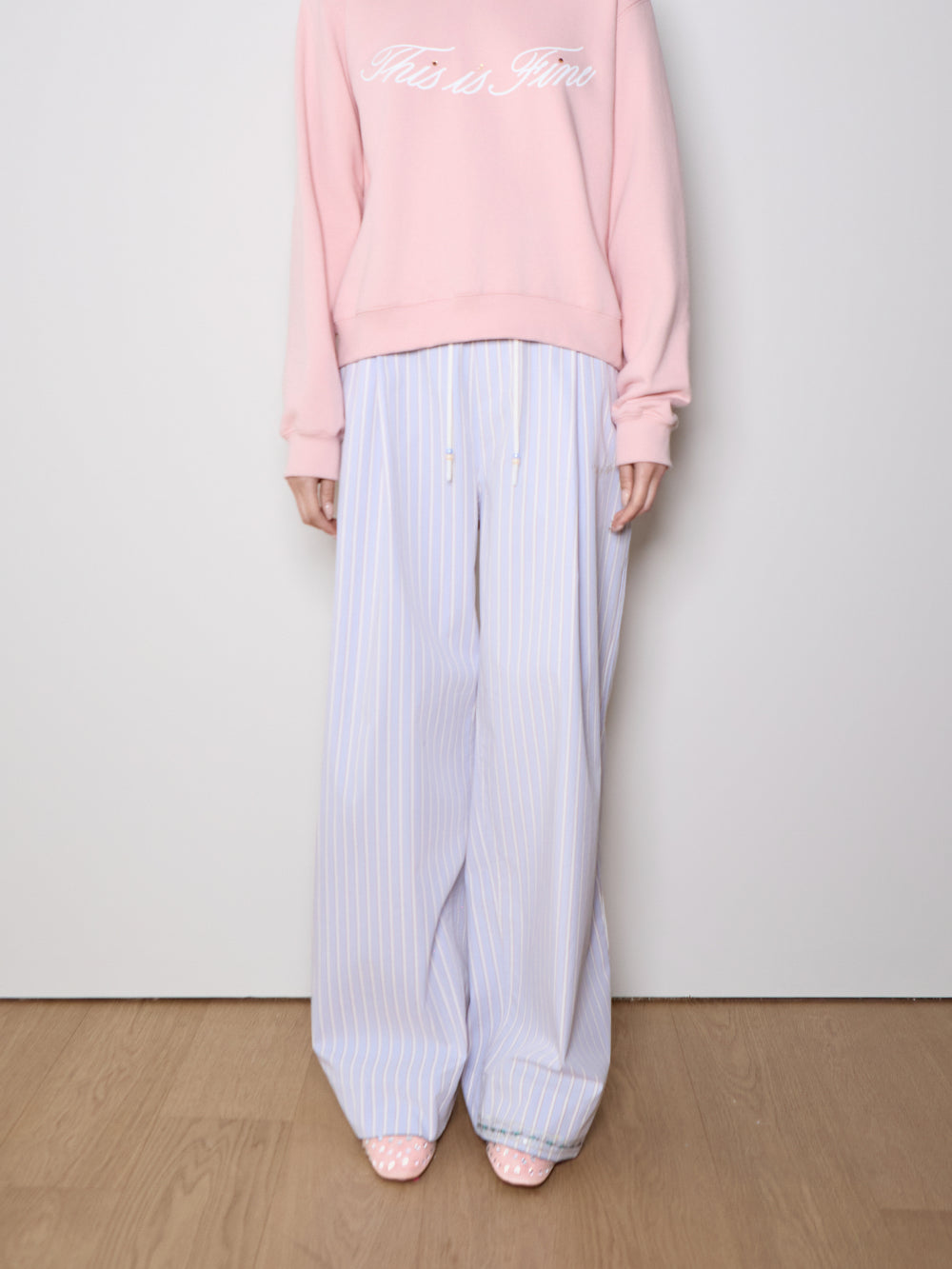 Wide Pajama Trousers