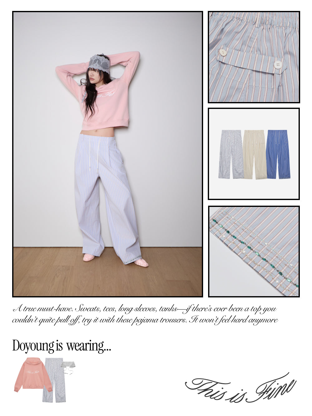 Wide Pajama Trousers