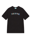 マルチカラー ロゴTシャツ