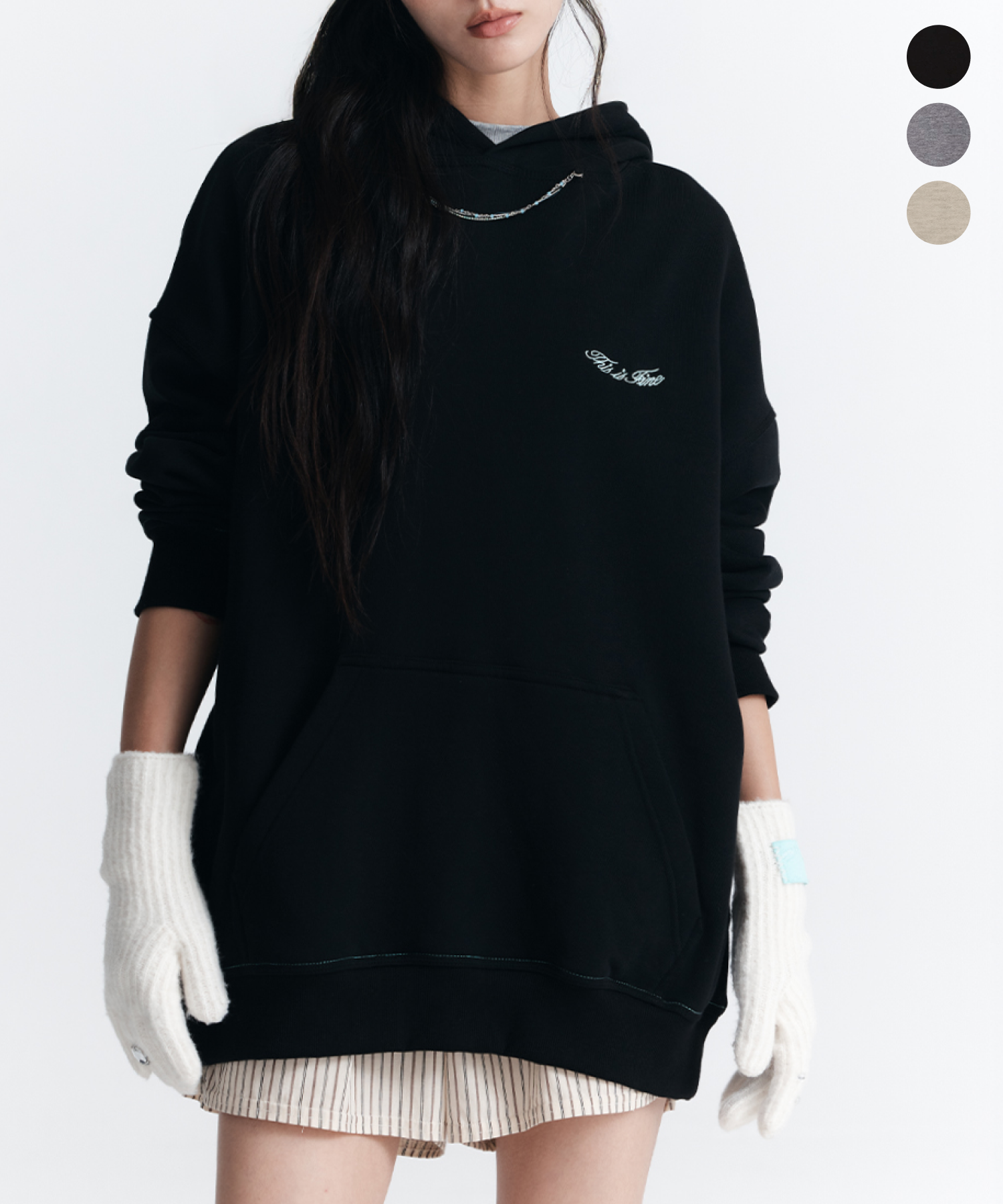 Relaxed Signature Hoodie