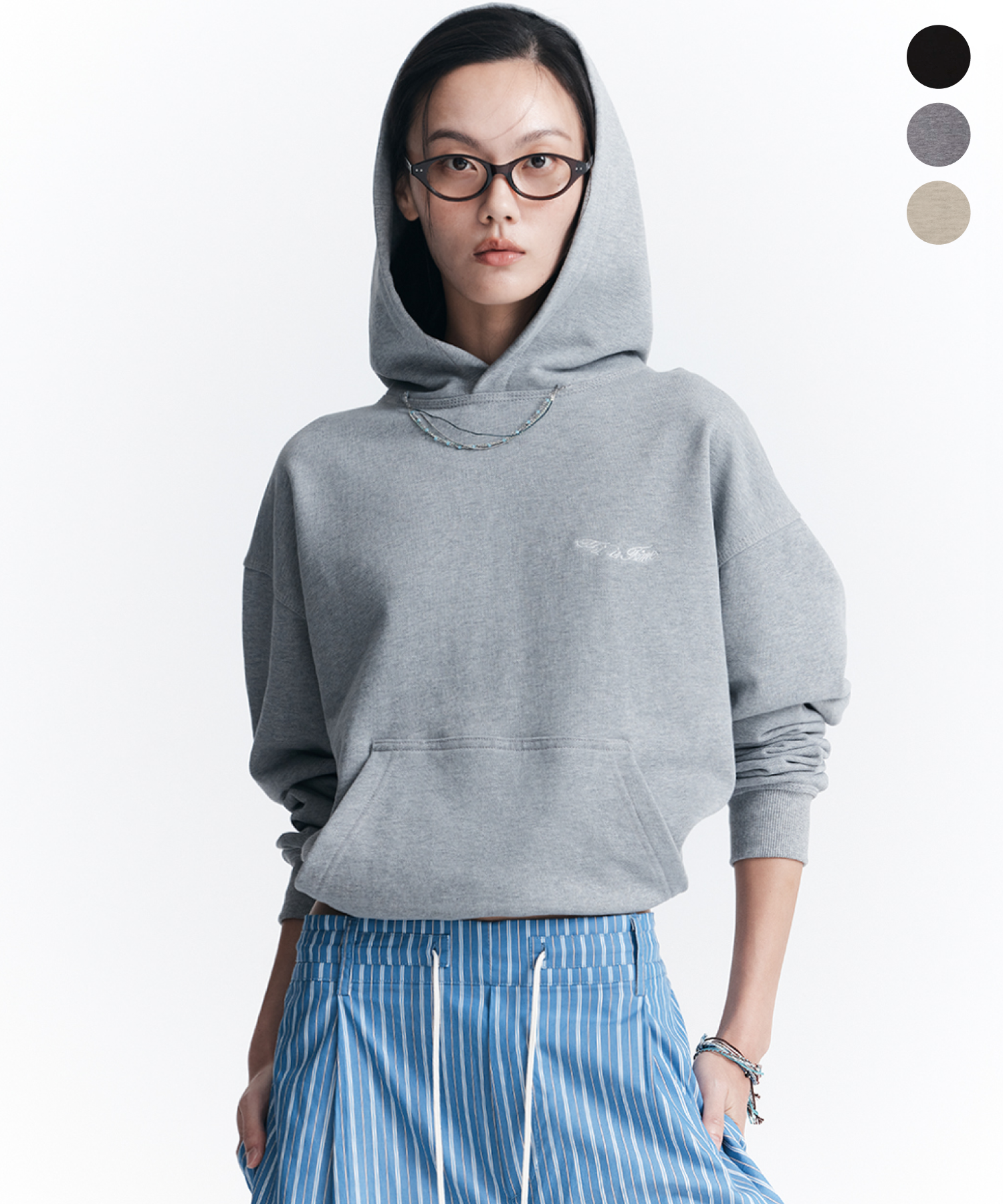 릴랙스드 시그니처 후디