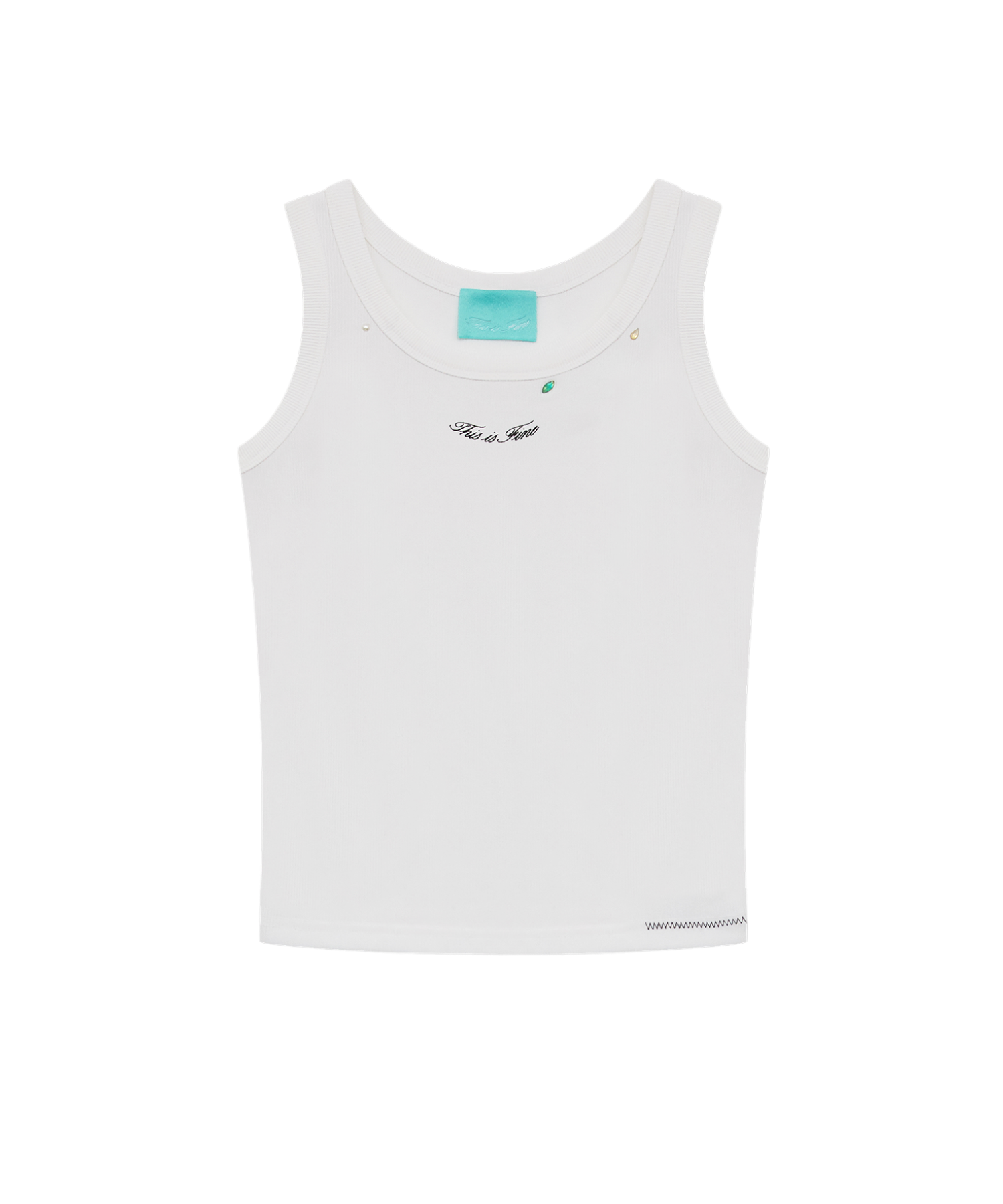 Ribbed Sleeveless Top