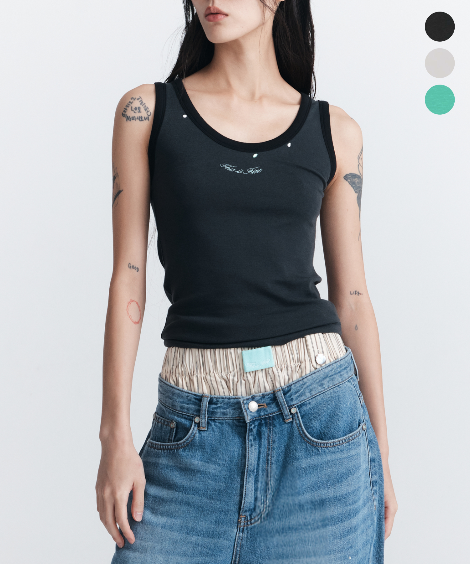 Ringer Sleeveless Top