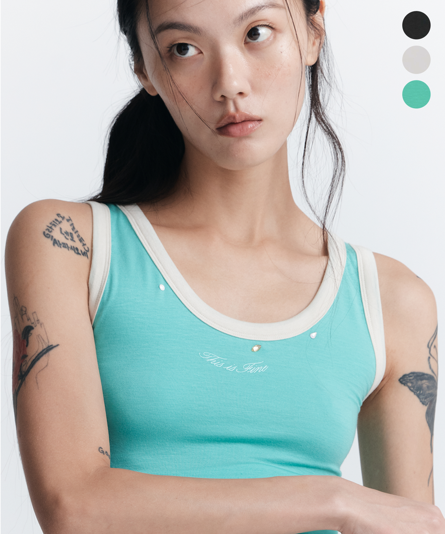 Ringer Sleeveless Top