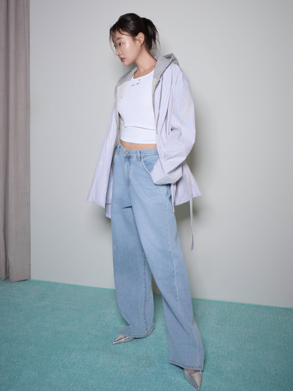 Belted Pajama Double Jacket