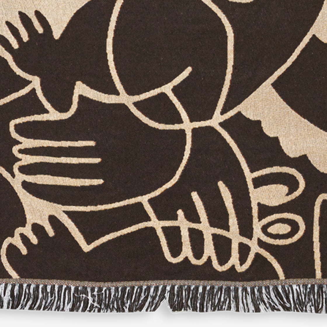 Jacquard Blanket ( Collab. HUSIN LEE, FUNFLEX )