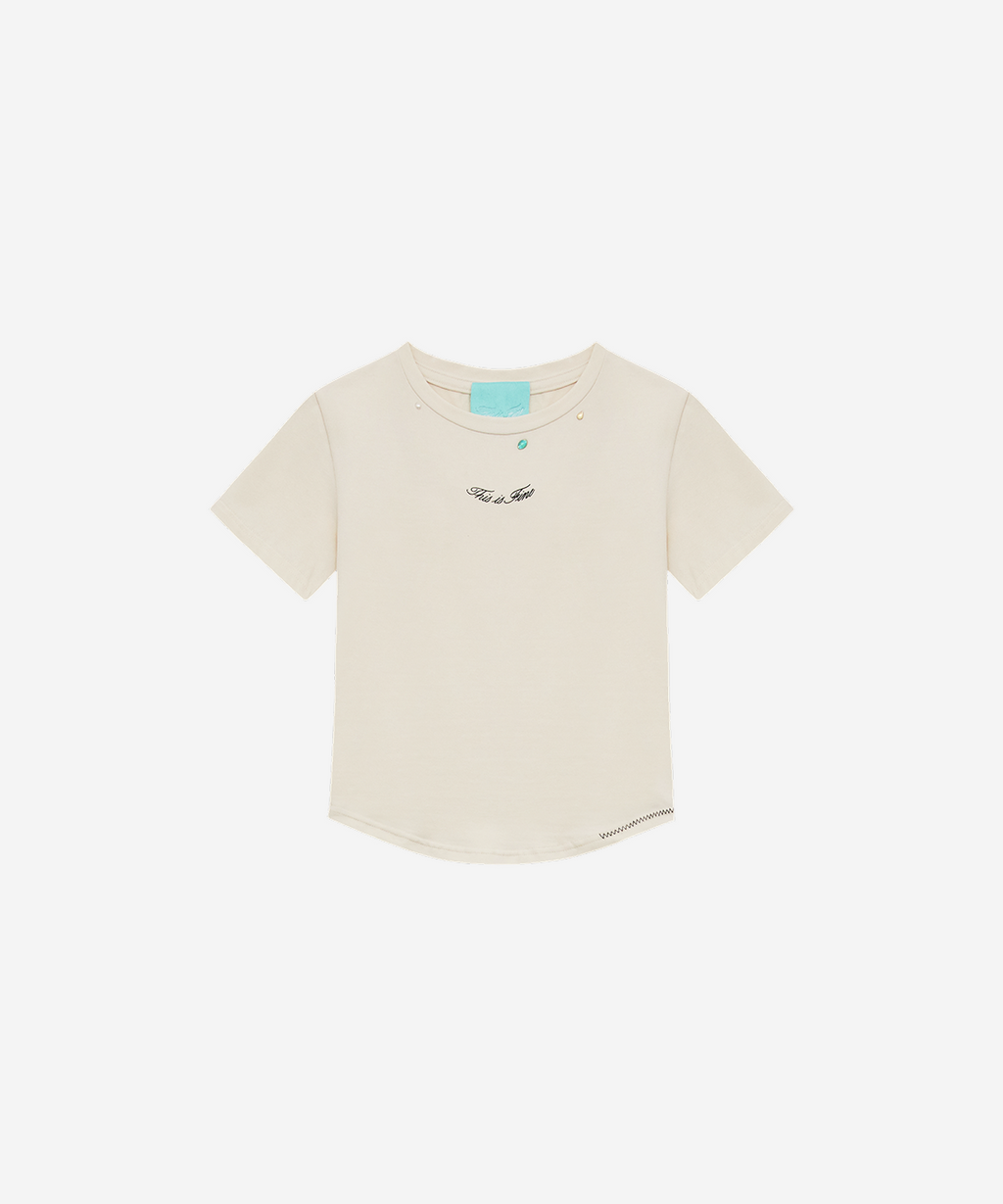 ベビークロップドTシャツ