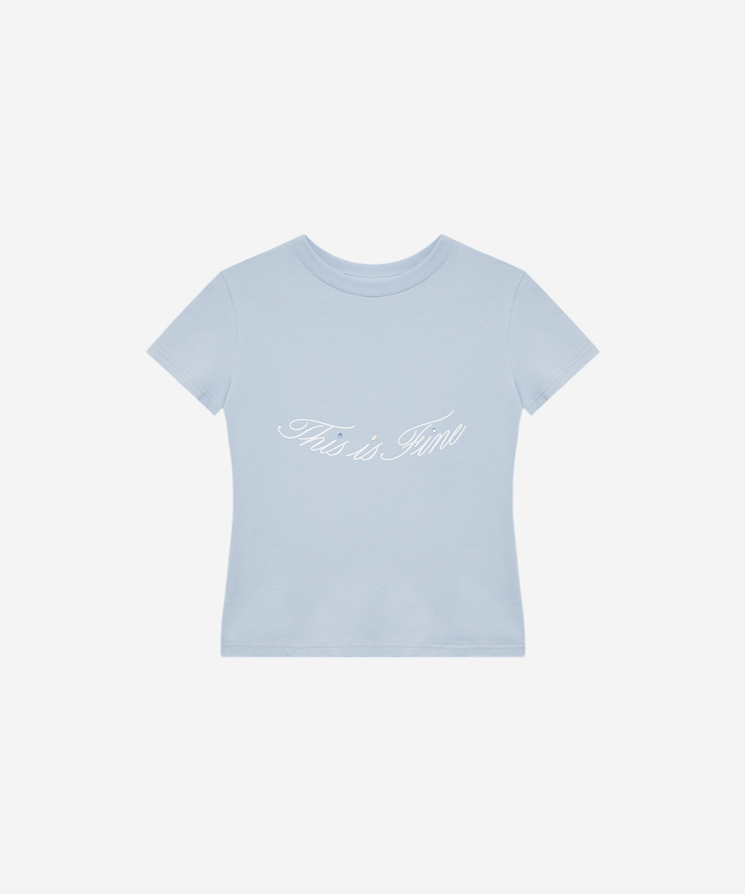 クロップド シグネチャーTシャツ