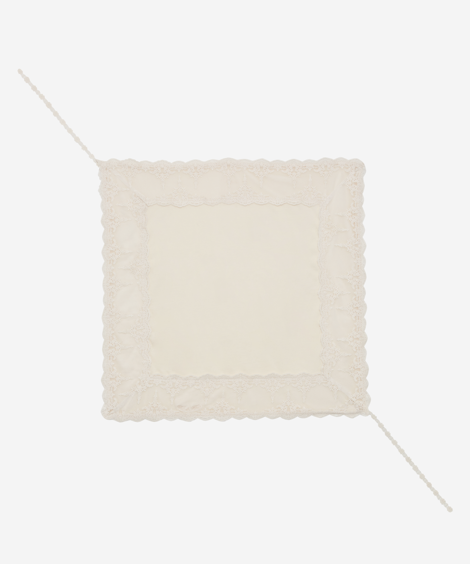 Laced Scarf Cream