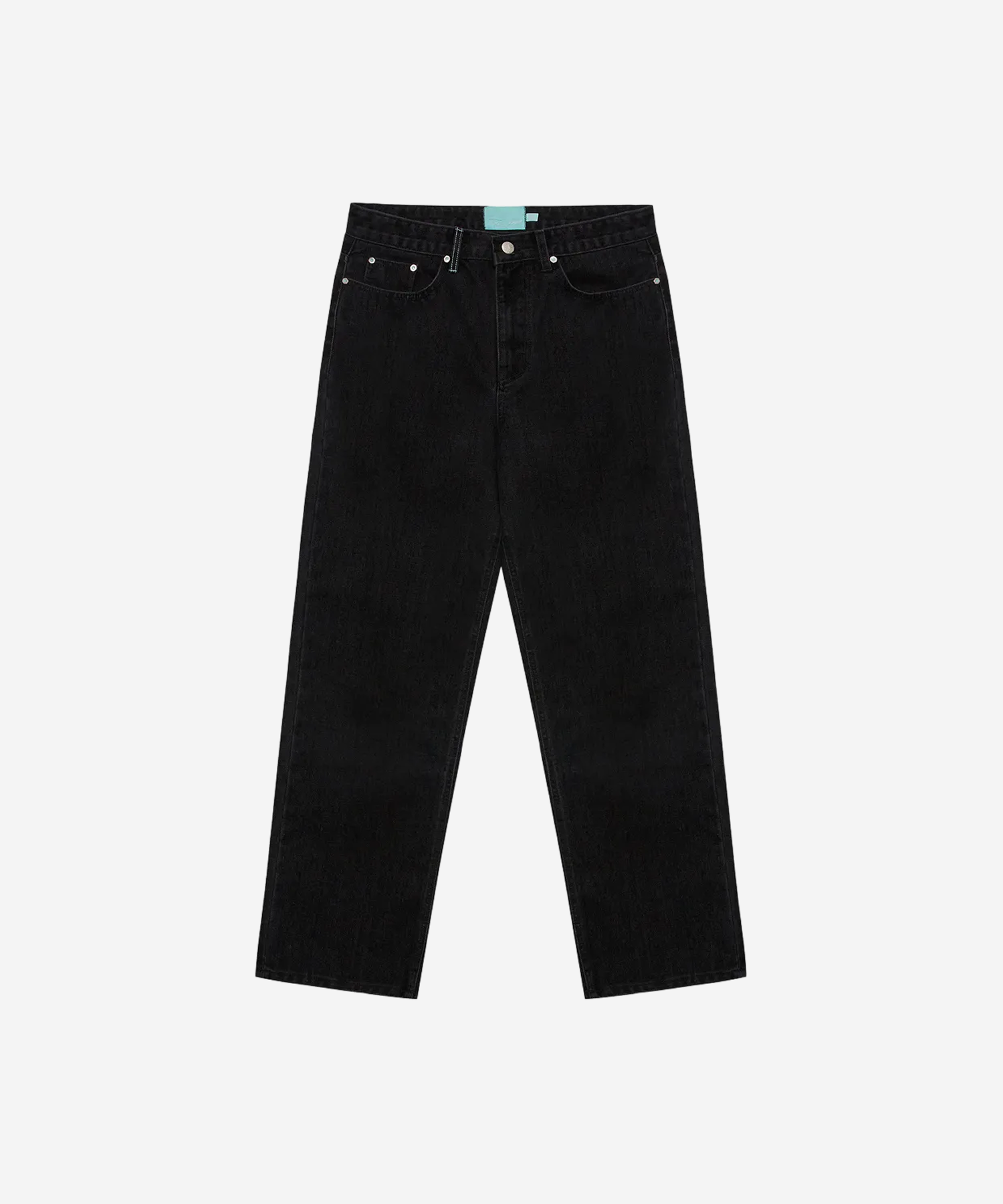 Relaxed Signature Jean Suede Black