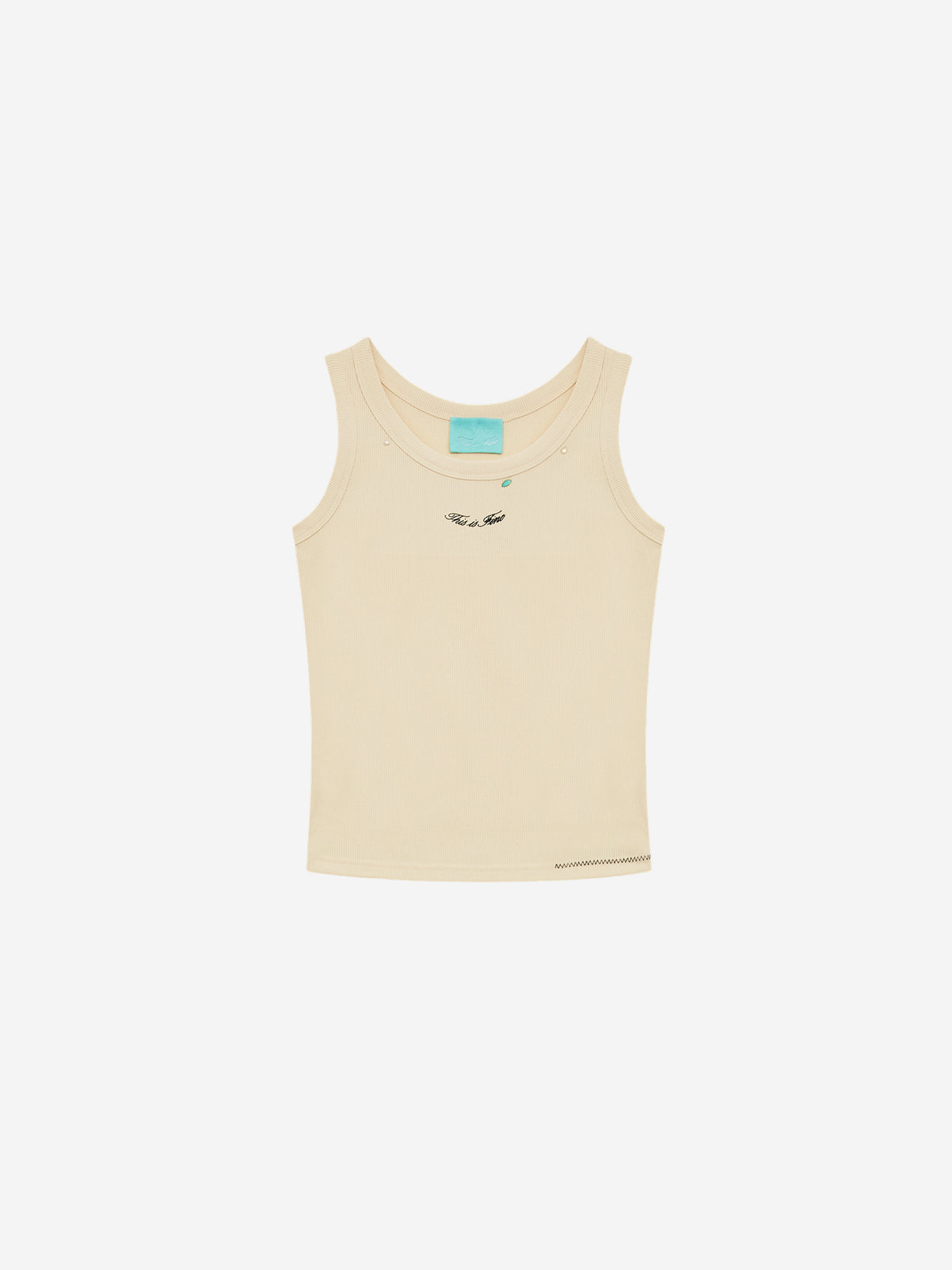 Ribbed Sleeveless Top