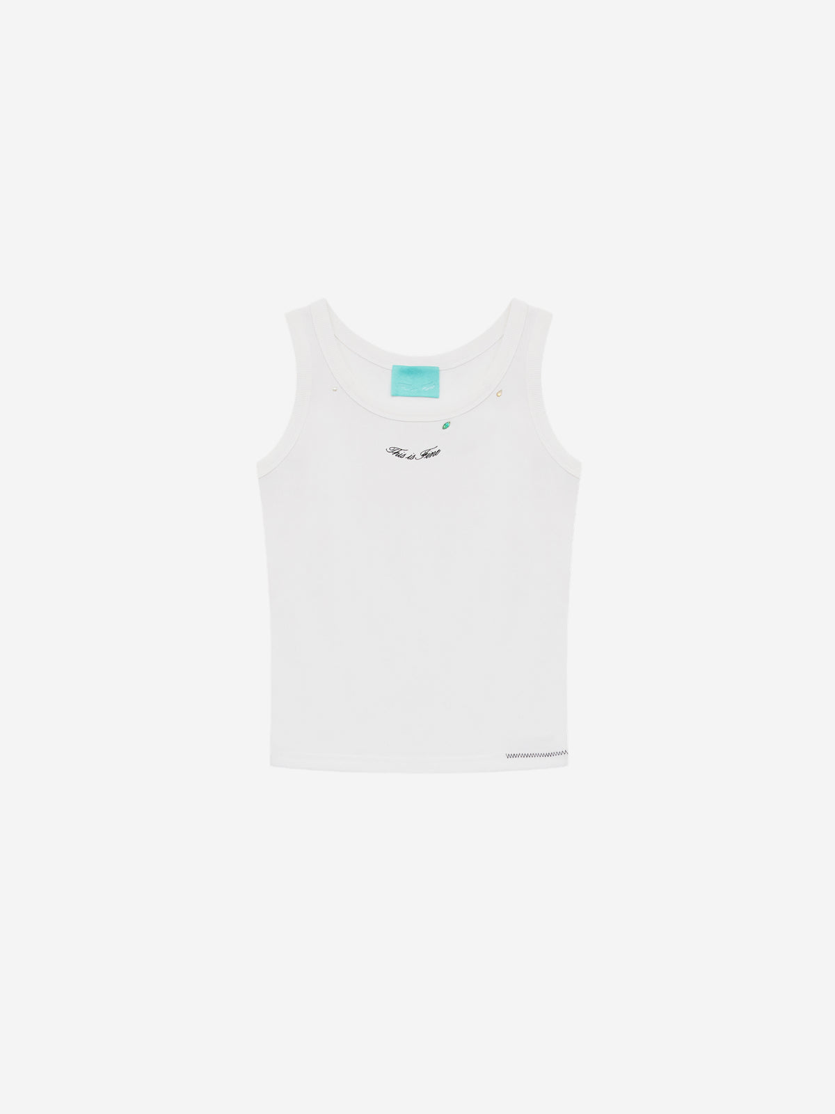 Ribbed Sleeveless Top