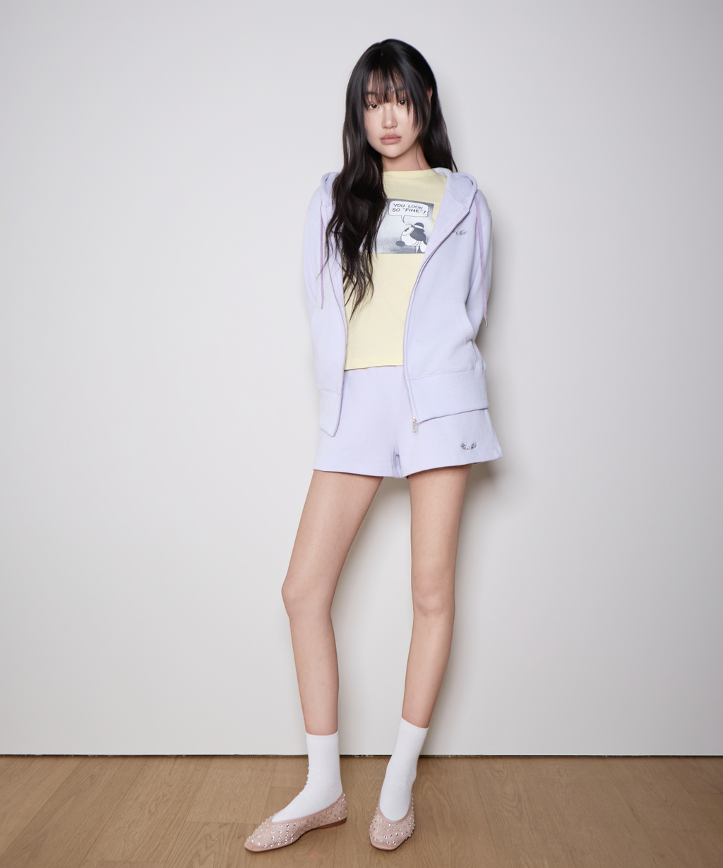 스탠다드 스웻쇼츠 라벤더