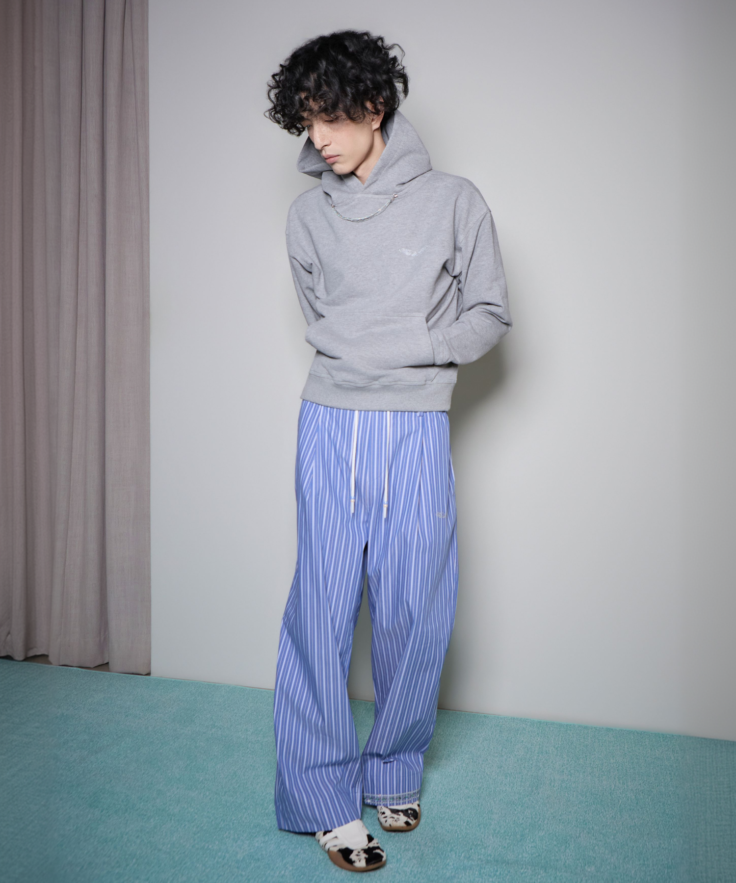 ワイドパジャマパンツ