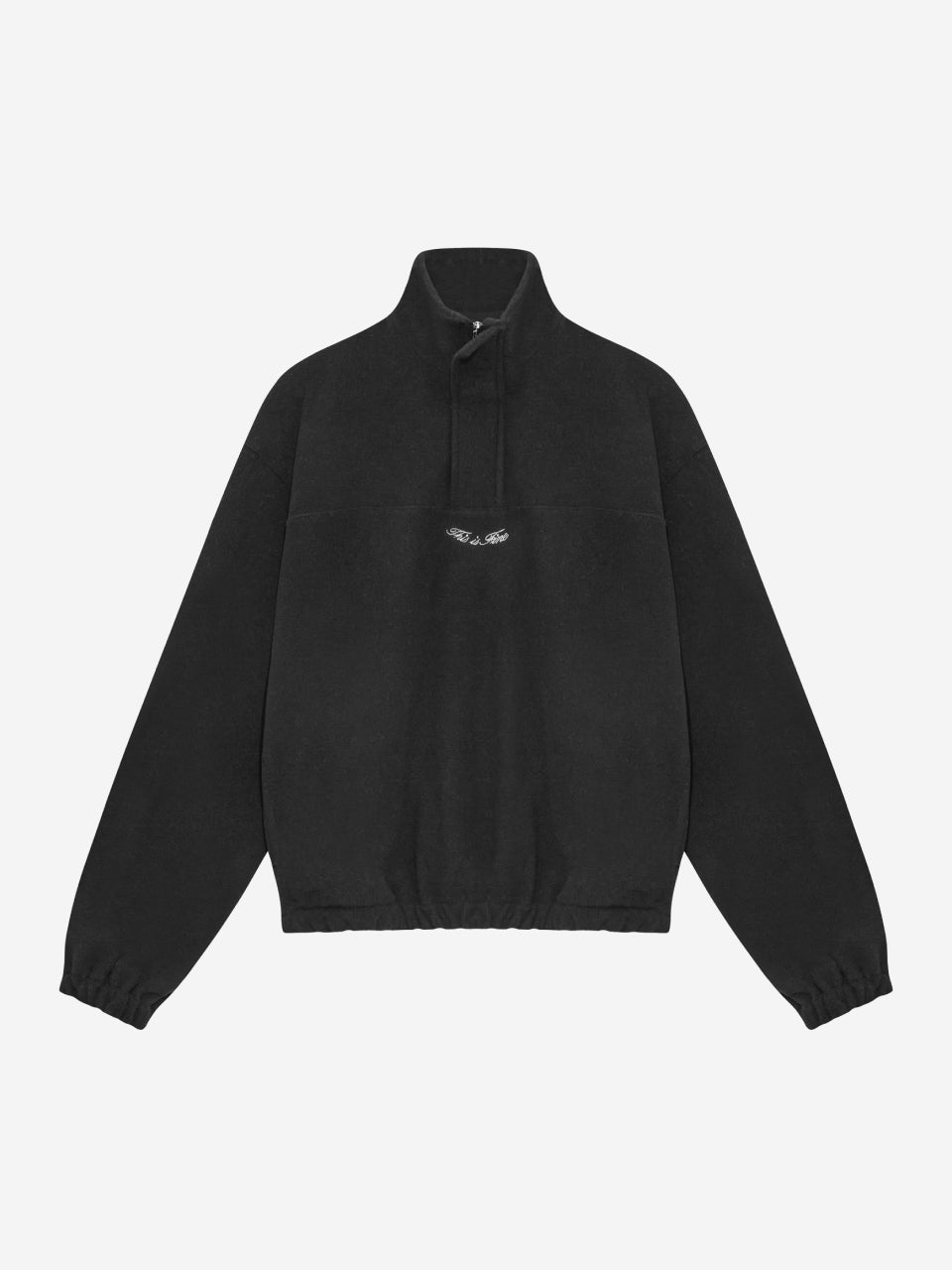 Quarter-Zip Balloon Pullover Fleece
