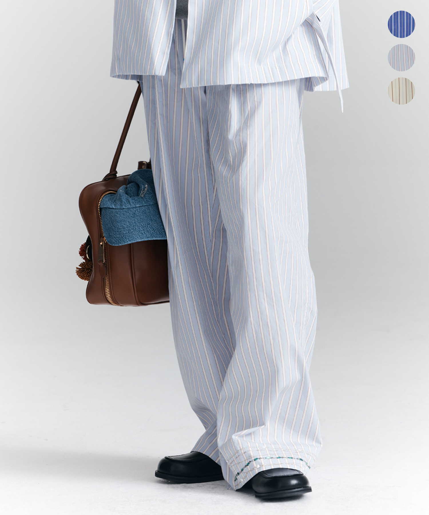 Wide Pajama Trousers