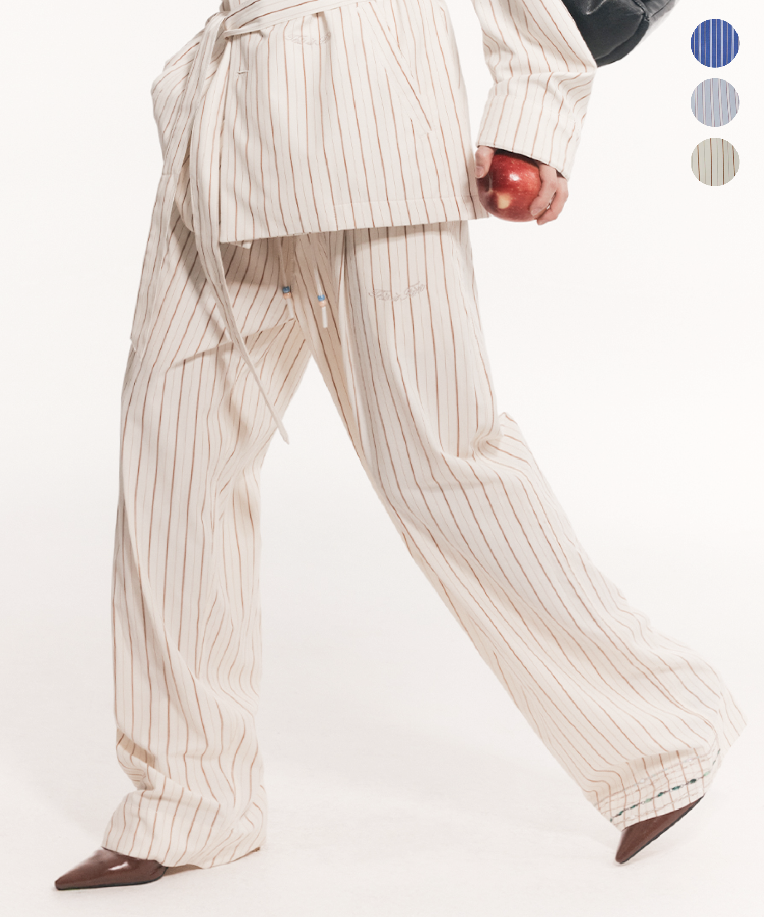 Wide Pajama Trousers