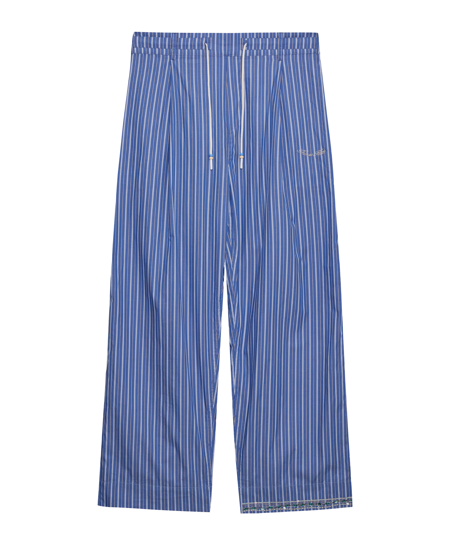 Wide Pajama Trousers