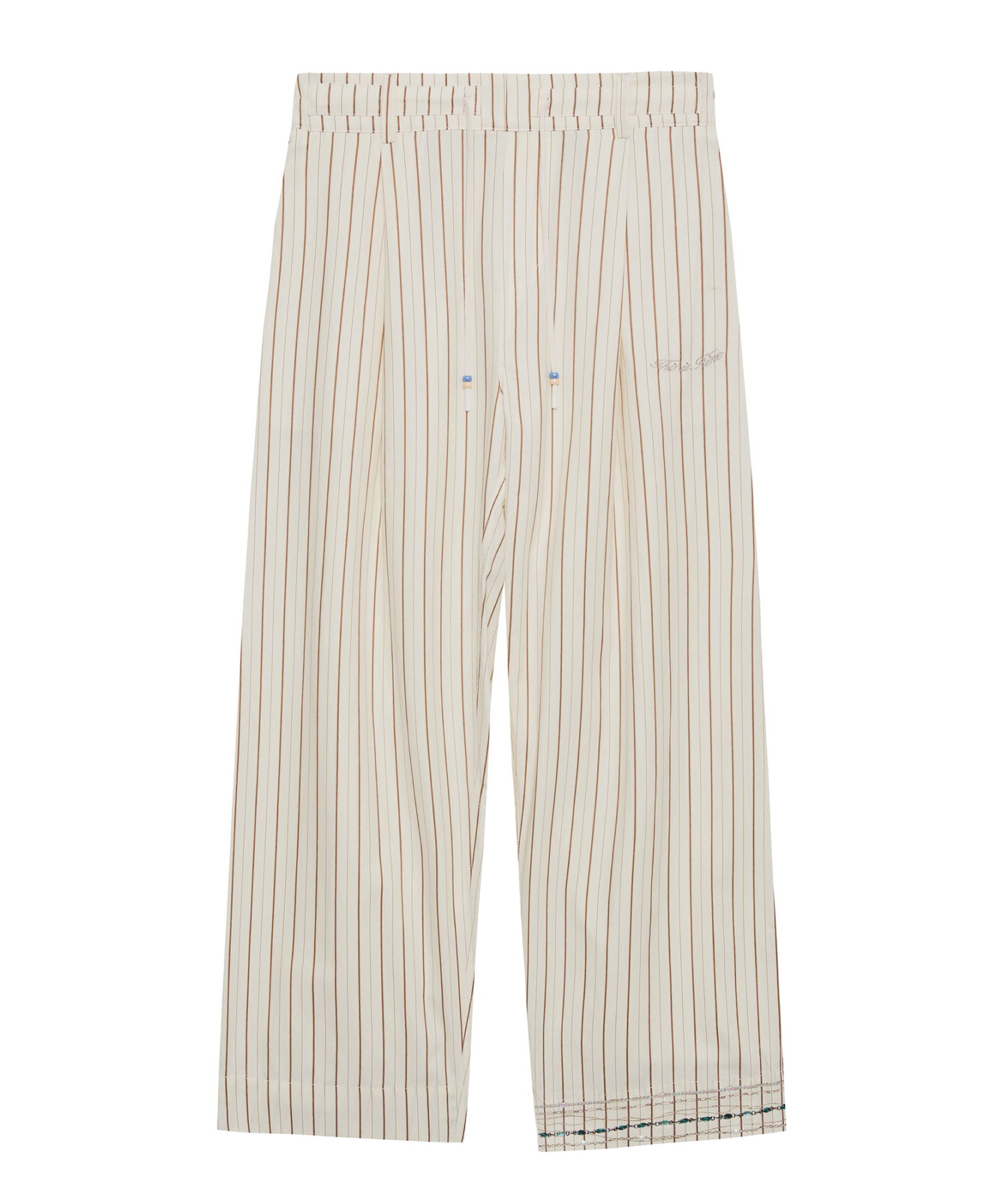 Wide Pajama Trousers